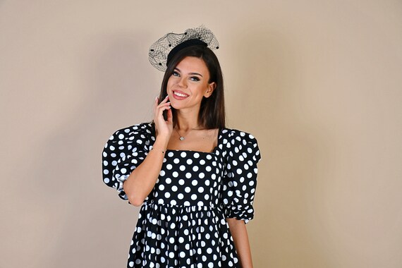 Big polka dot dress discount