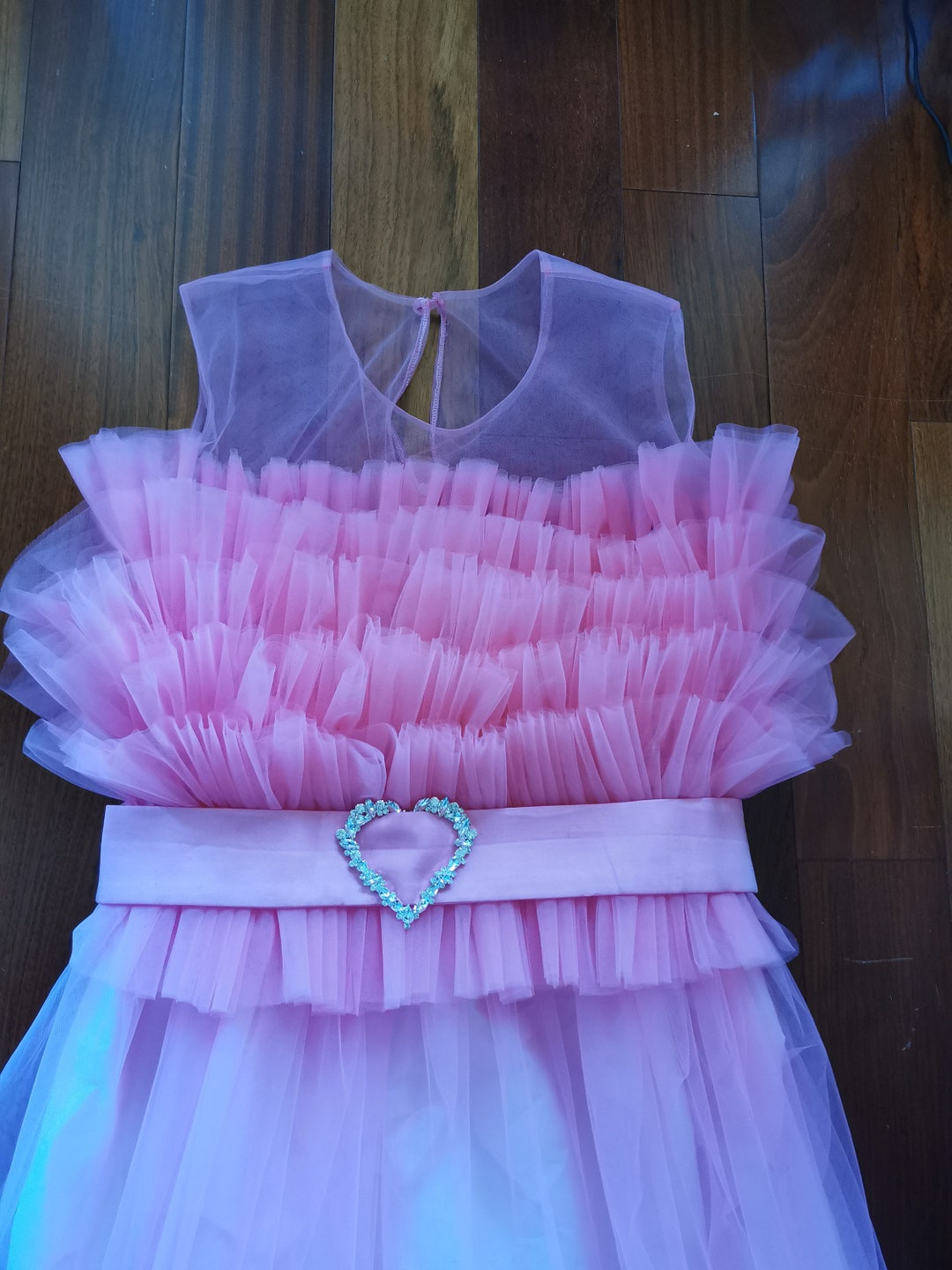 Pinko Pink Tulle Dress/ Custom Made Tulle Dress/ All Colors Etsy