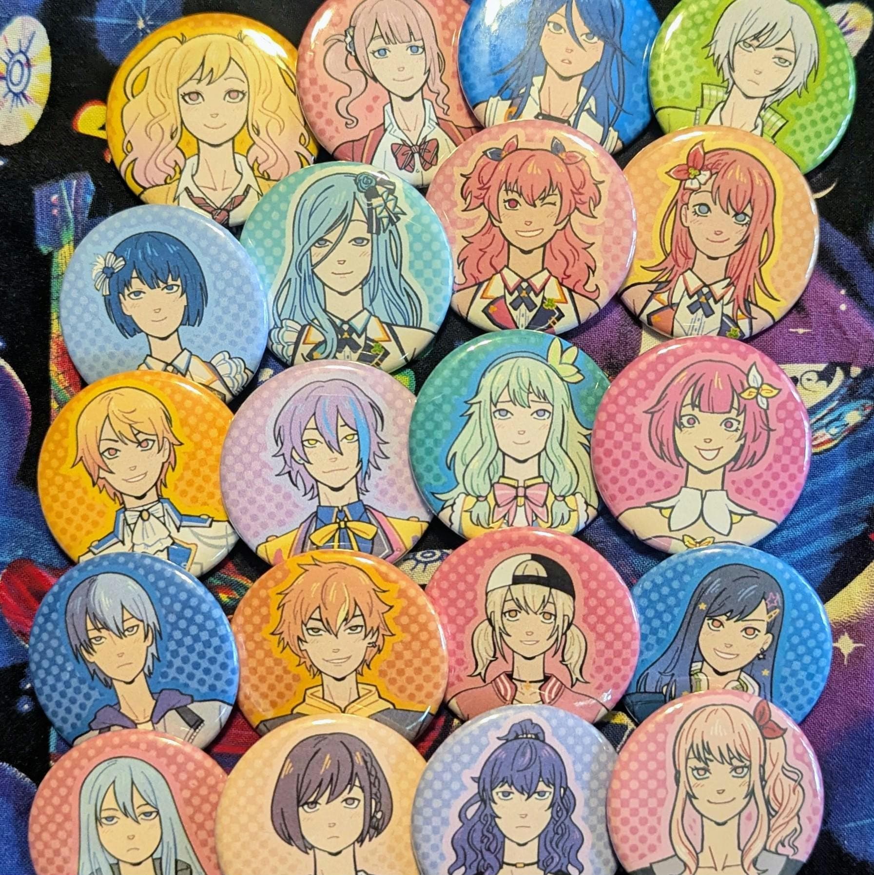 Vivid Bad Squad Pins - Etsy