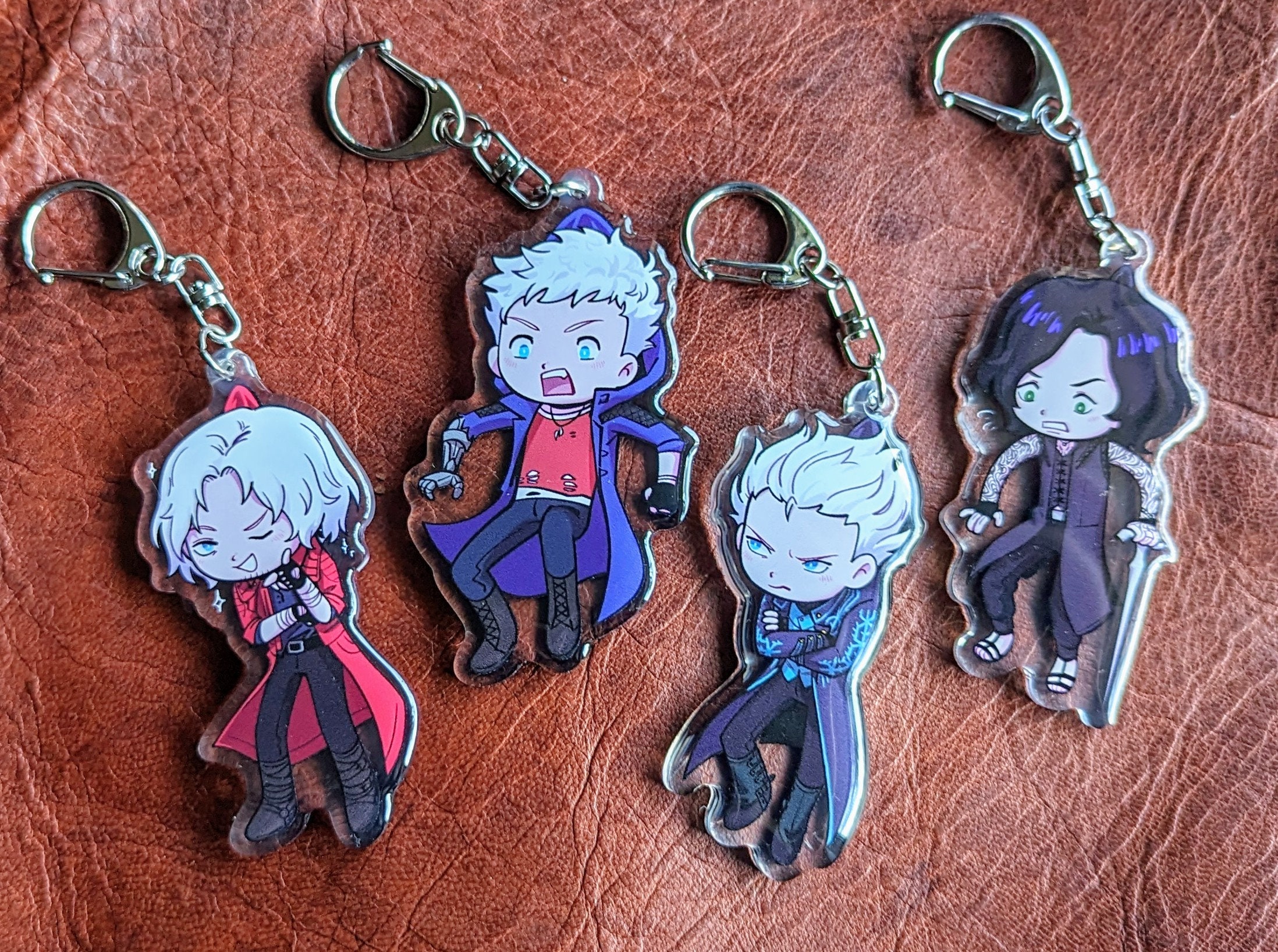 Devil may shop cry 5 keychain