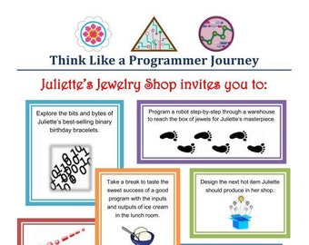 Handmade Think Like a Programmer Journey - Digital Download - For Multi-Level Daisy, Brownie, and Juniors