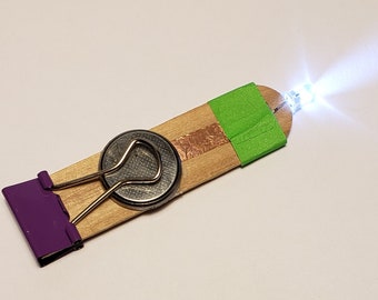 Easy DIY flashlight, wand, or transmitter - STEM kits to teach Morse code and circuit basics - Think Like an Engineer or Programmer