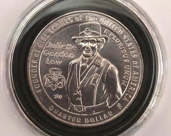 Juliette Gordon Low Quarter in case