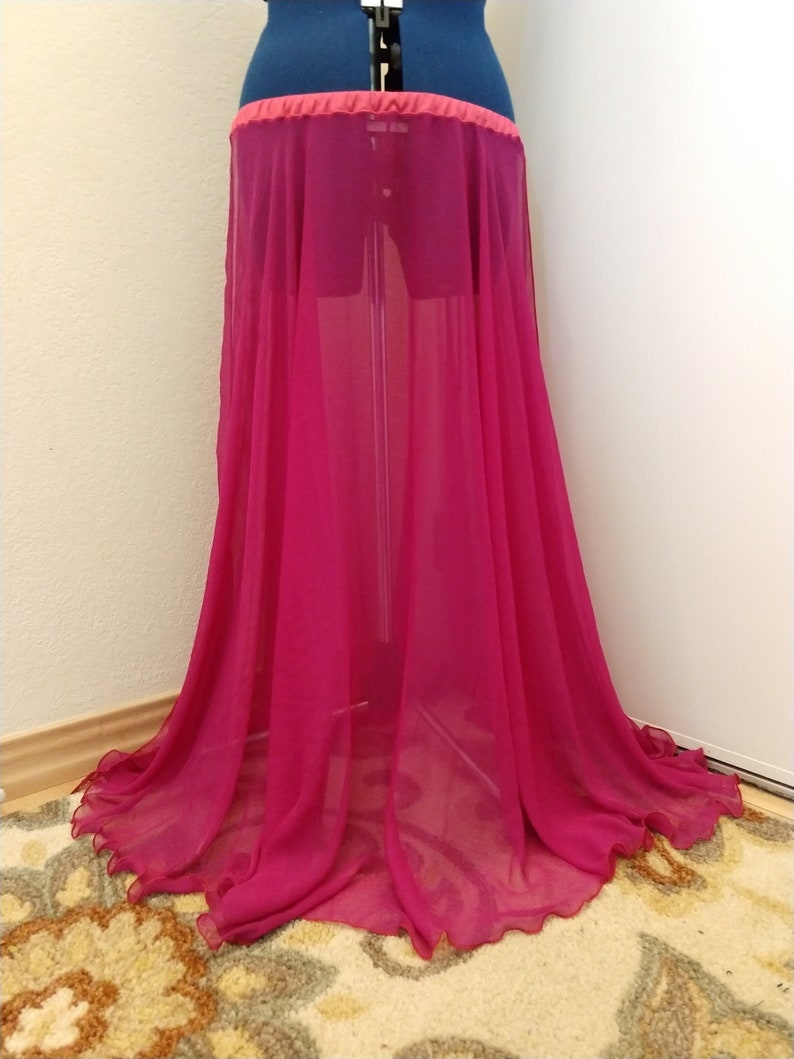 Full Length Half Circle Skirt Ficts