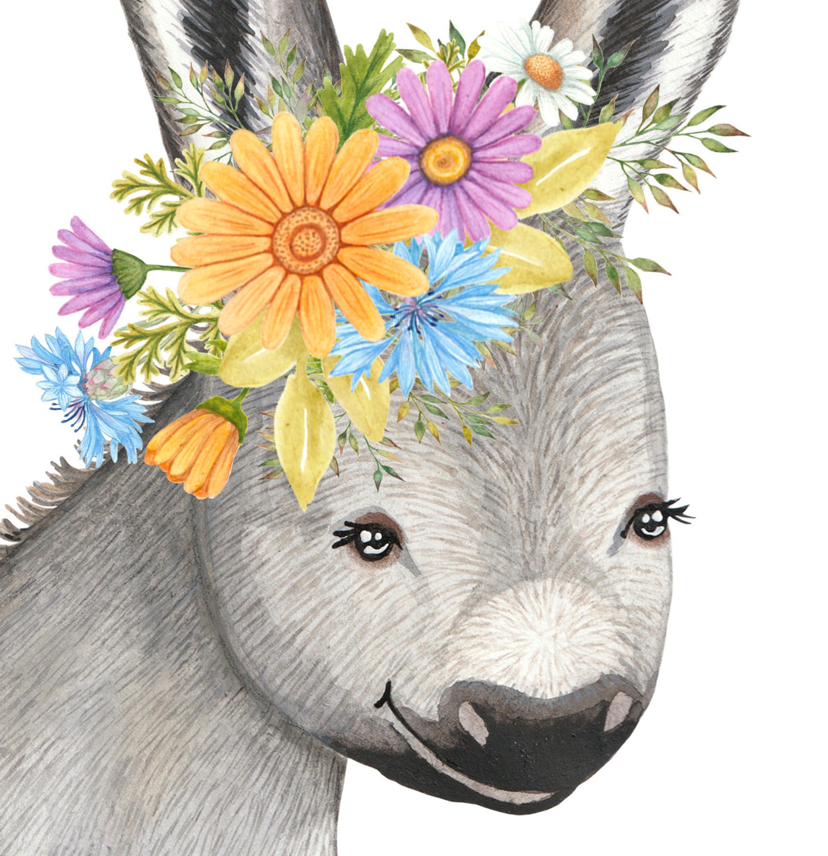 Baby Farm Animal Art Nursery wall art Baby shower Gift Etsy