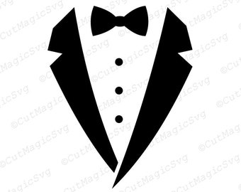 Tuxedo svg | Etsy