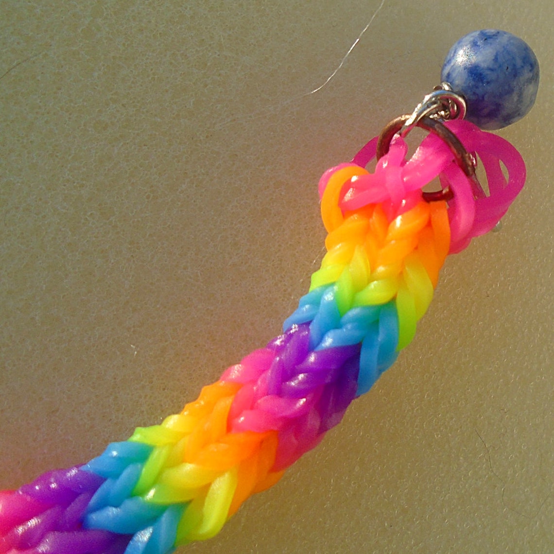 Rainbow loom choker Clearance
