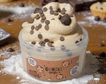 Cookie Dough // Cloud Cream Slime // Sonria Slime Shop