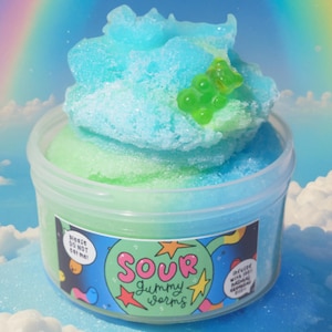 Sour Gummy Worm // icee slime // Sonria Slime