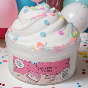Sprinkle Frosting // Butter Slime // Sonria Slime Shop