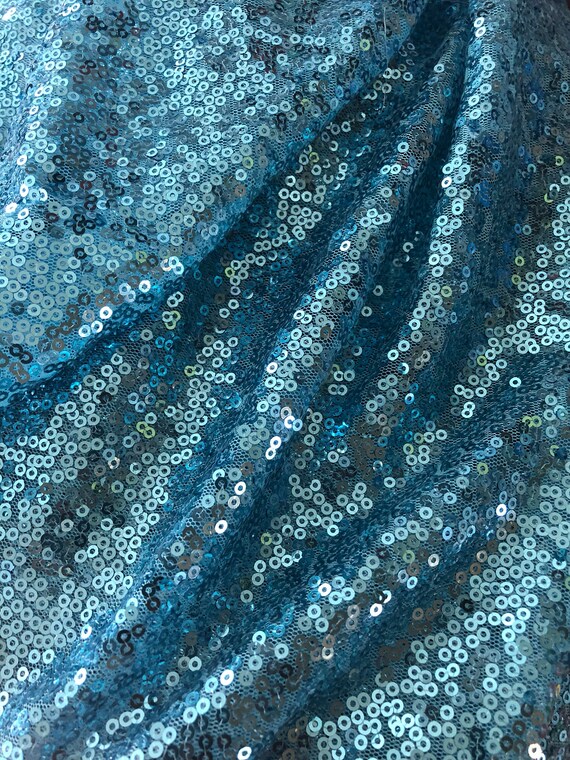 light blue sequin