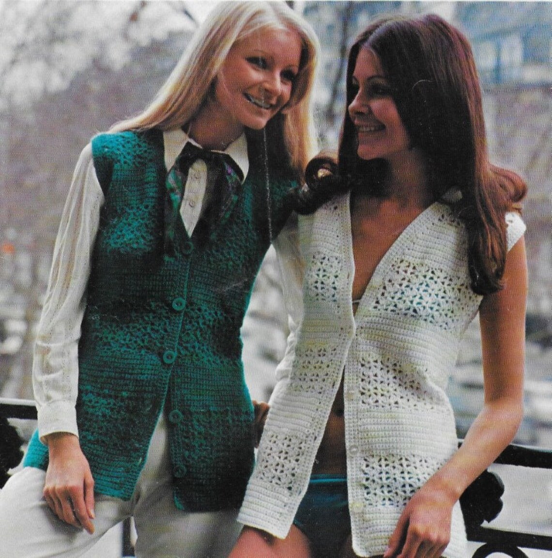 Jane Vintage Crochet Cardigan