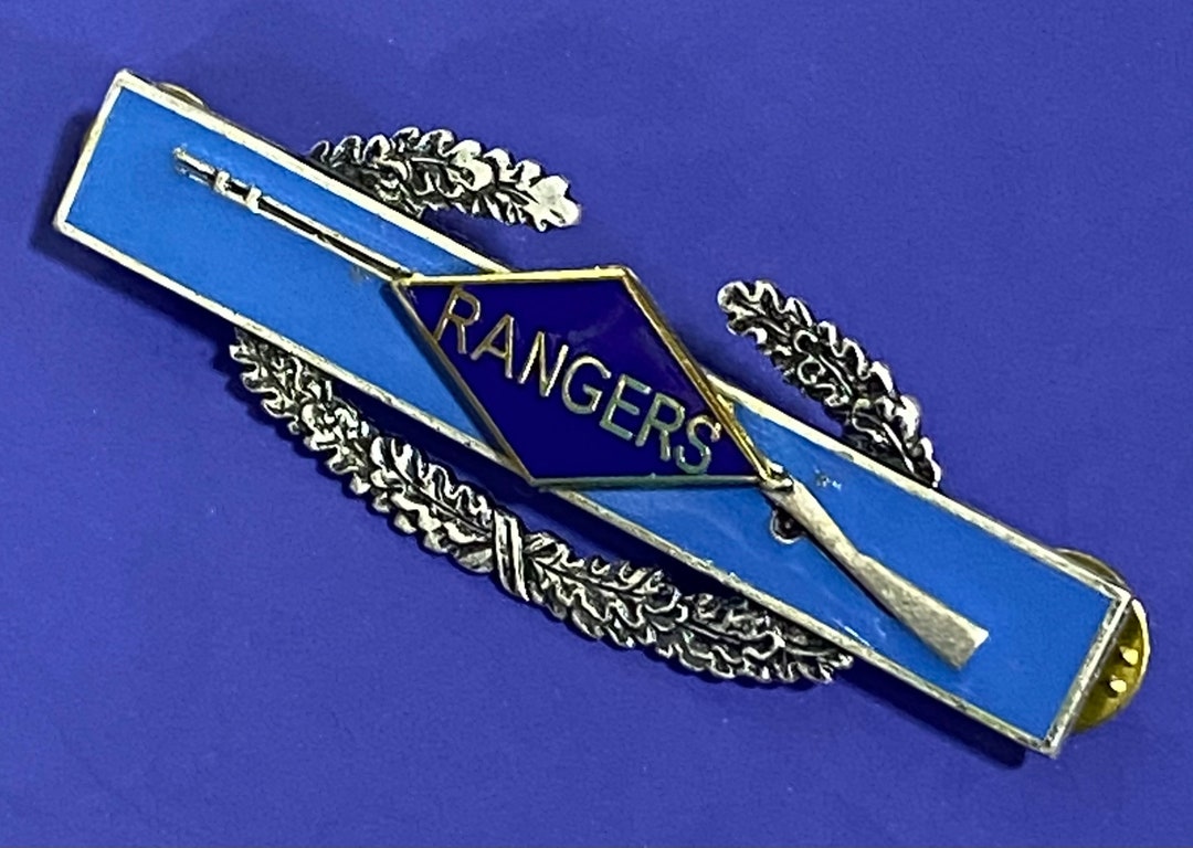 Ranger Airborne US Army Military Combat Infantry Badge CIB Patch Pin ...