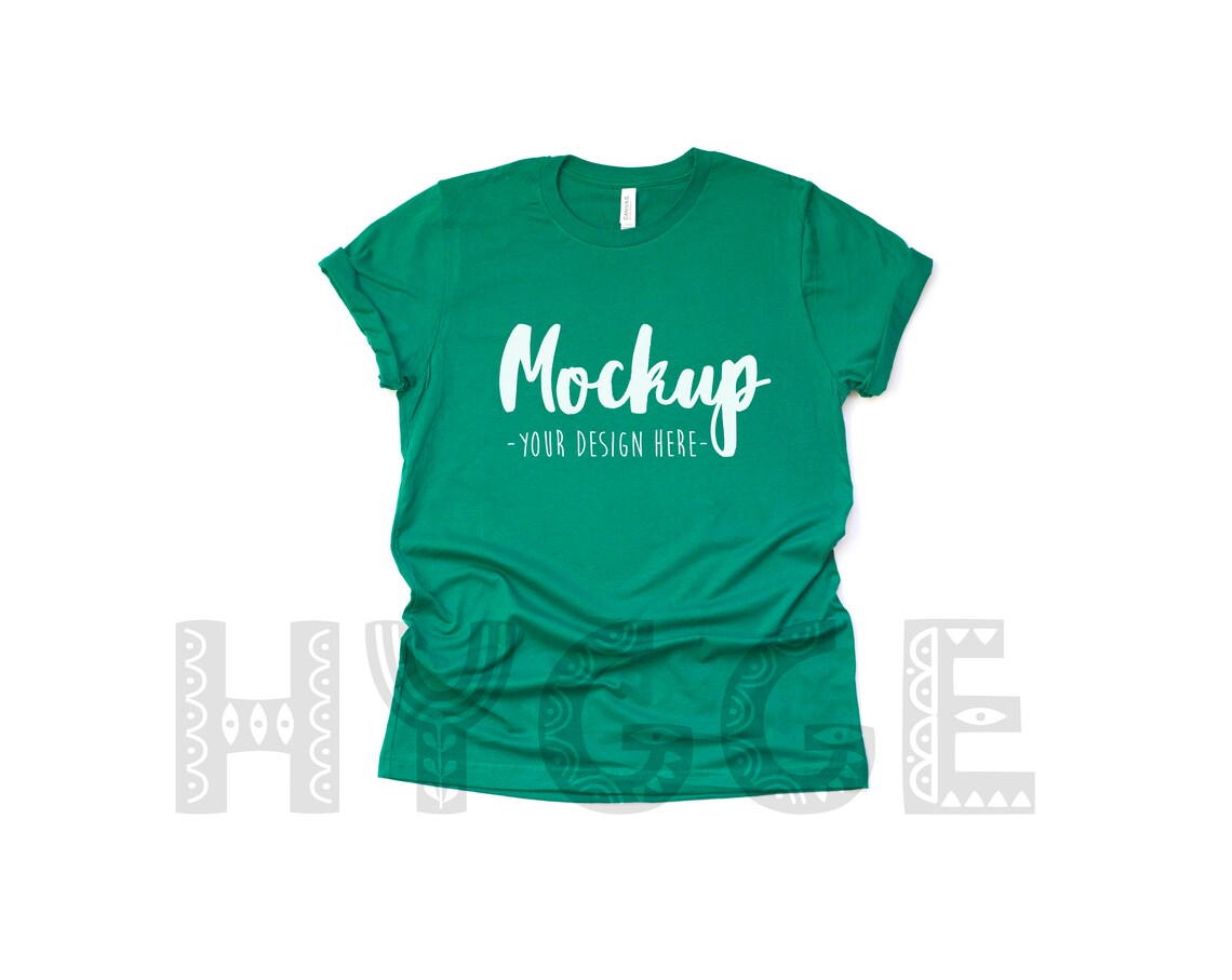 bella canvas green shirt