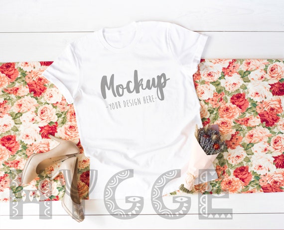 Bella Canvas 3001 White Mockup Unisex T Shirt Mockup Mock Up Etsy