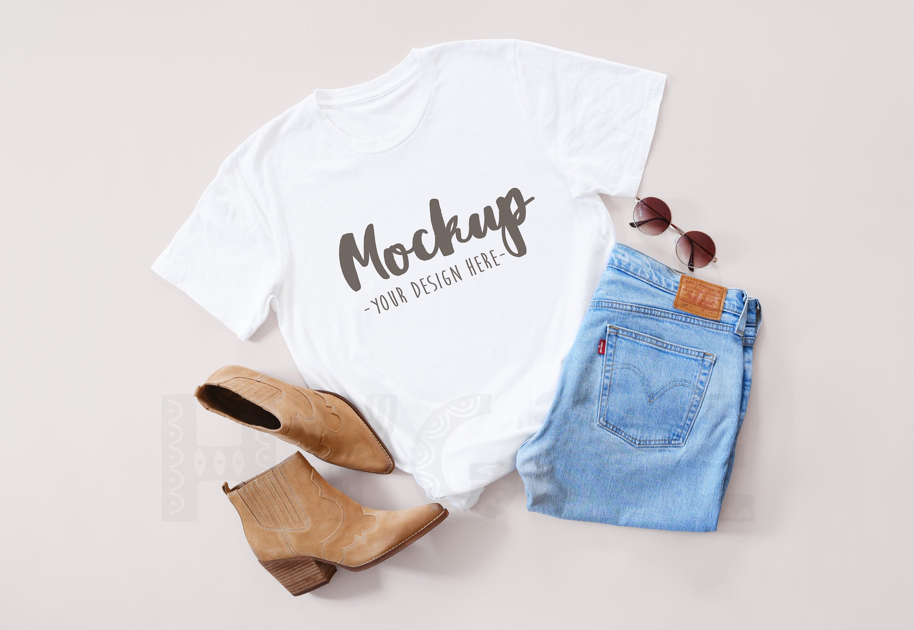 Download T-shirt Mockup Bella Canvas 3001 White Basic Mockup Tshirt | Etsy