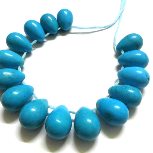Turquoise Teardrop – The Bead Shop