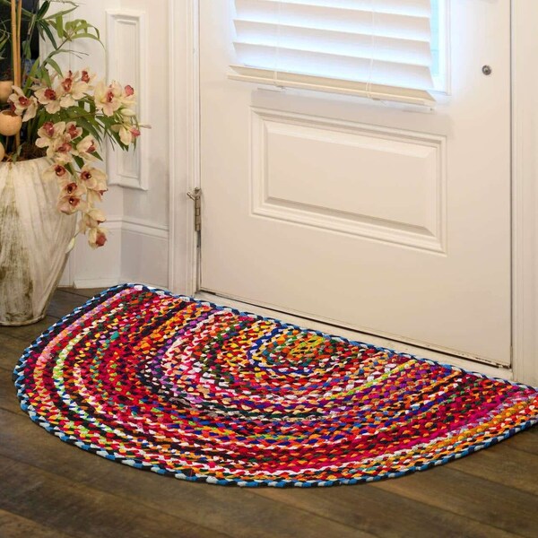 Half Circle Rug Etsy