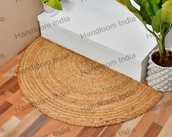Jute Doormat | Rustic Farmhouse Entry Mat | Durable Eco-Friendly Woven Rug
