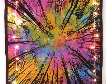 Lot of 5 PCS Tie Dye Locust Tree Of Life Forest Tapestry Wallhangin Wall Decor Lot of 5 PCS Tie Dye Locust Tree Of Life Forest Tapestry Wallhangin Wall Decor