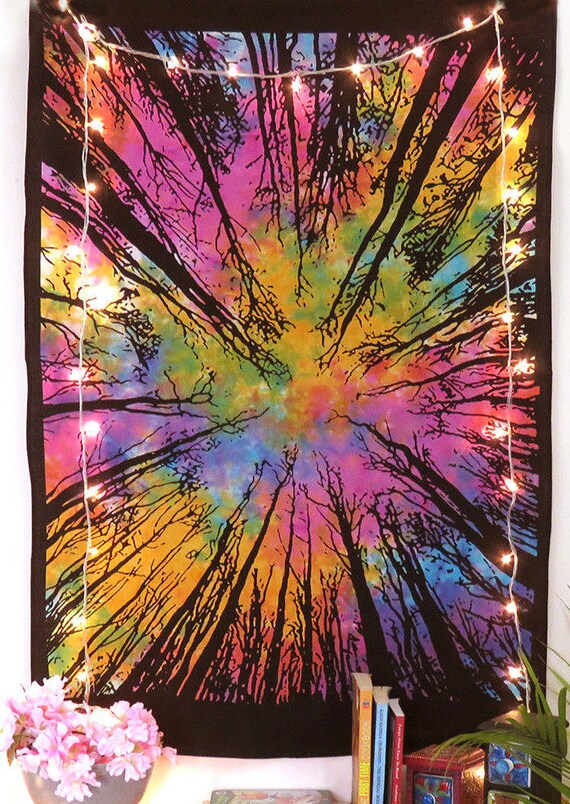 Lot of 5 PCS Tie Dye Locust Tree Of Life Forest Tapestry Wallhangin Wall Decor Lot of 5 PCS Tie Dye Locust Tree Of Life Forest Tapestry Wallhangin Wall Decor