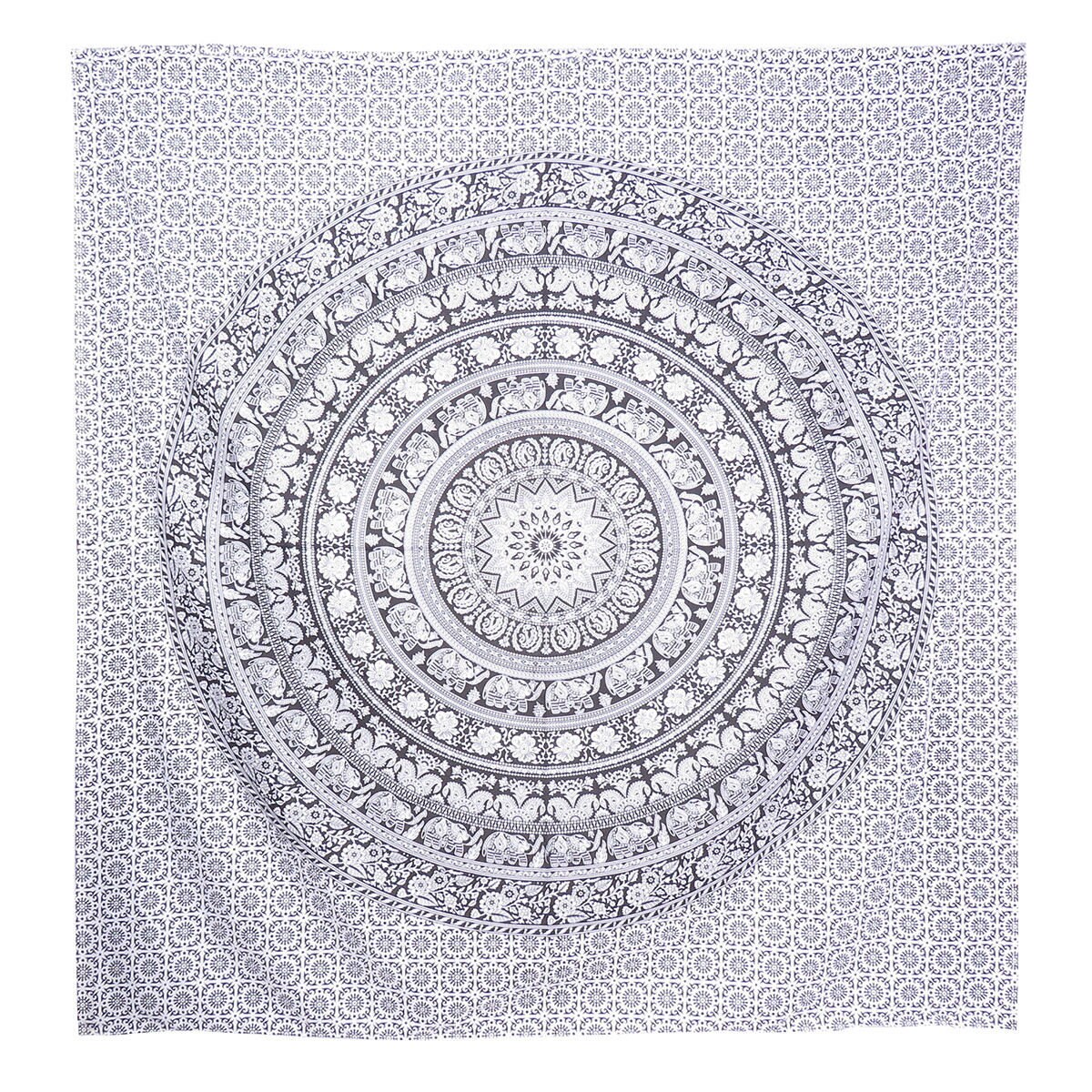 Urban Outfitters Tapestry Black & White Mandala Tapestries Etsy