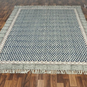 Washable Rugs, Extra Large Rug for Living Room/Bedroom/Dining Room, Washable Cotton Rug, Machine Washable Rug, Woven Kitchen Carpet