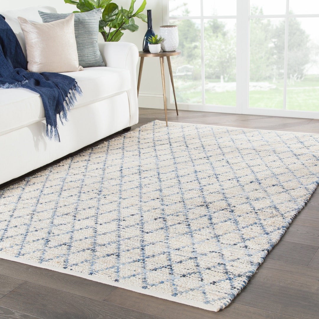 Braided Area Rug Cotton Tufted Bath Rug Custom Hemp Rug Etsy