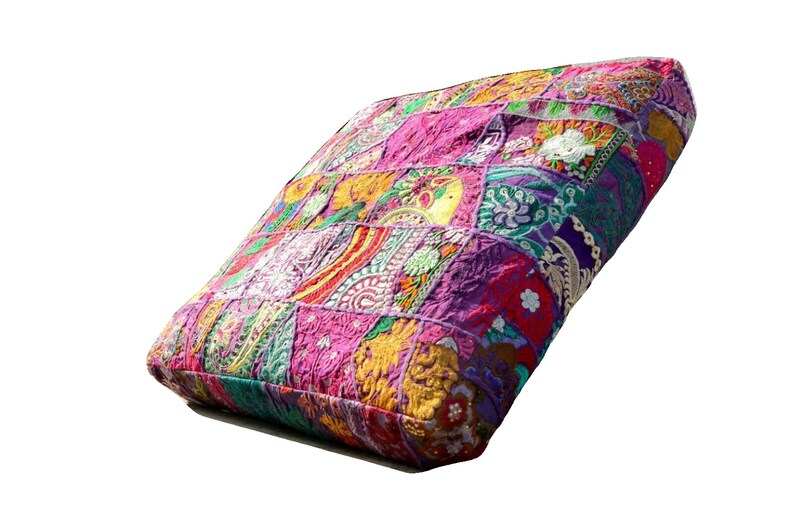 35 X 35 Inches Extra Large Square Floor Cushions Pillows Etsy