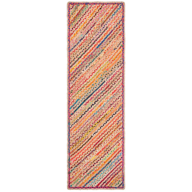 High Quality Natural Jute Cotton Hallway Runner 2.5 X 10 Ft Etsy