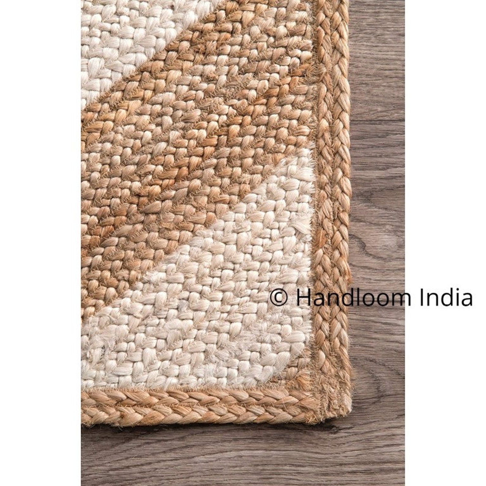 Soft Jute Rug 100 Organic Braided Jute Area Rug Natural Etsy