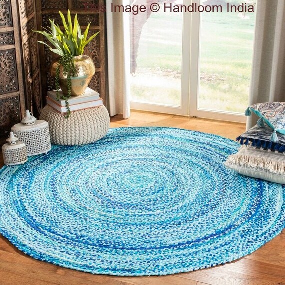 Round Jute Rug,Jute Rug,Rag Rug,Rug 4 ft Round,Area Rug, Braided Jute  Rug,Rugs For Living Room,Round Rugs,Circle Round Rug,Round Dining room  Rug,Area