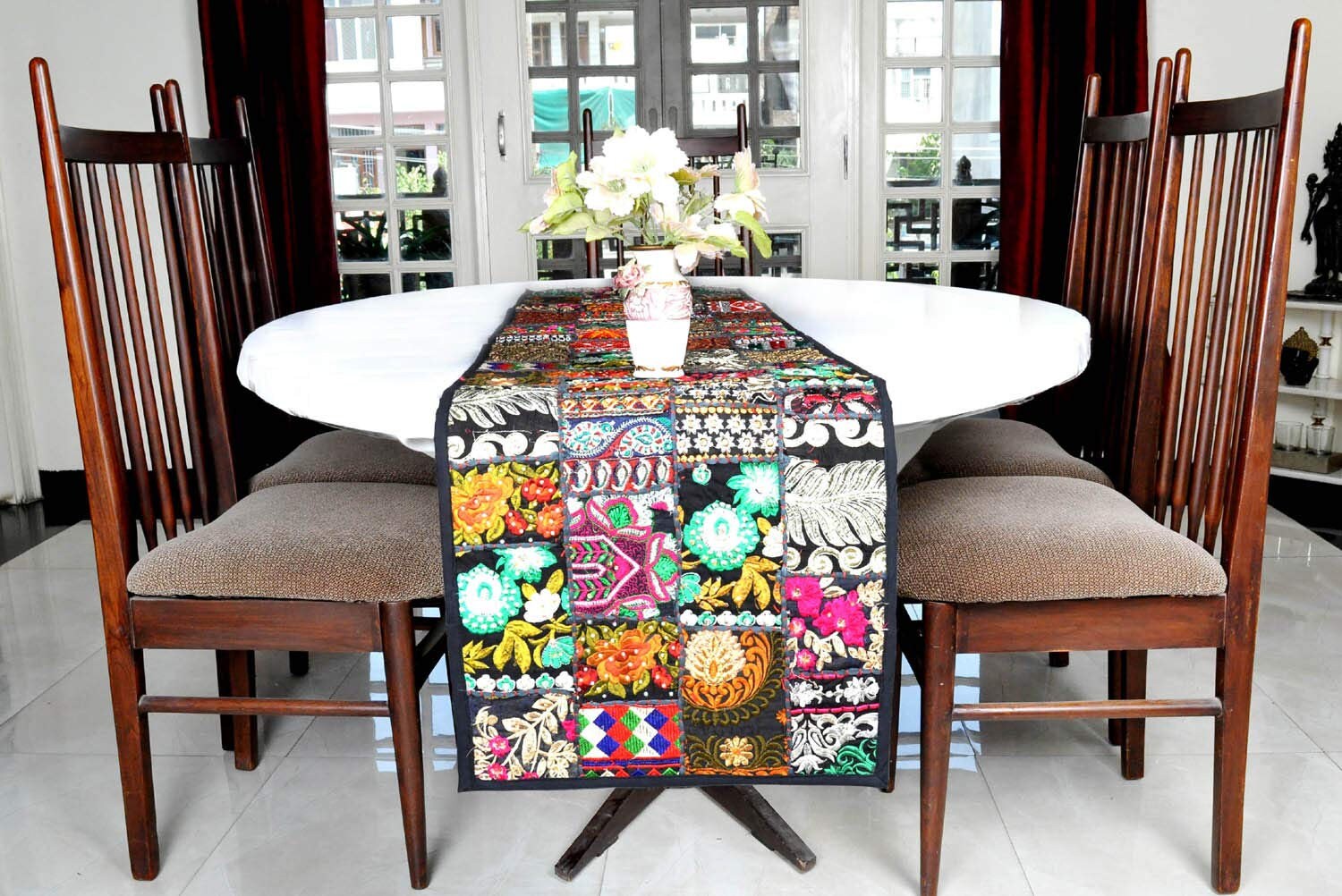 noir Patchwork table