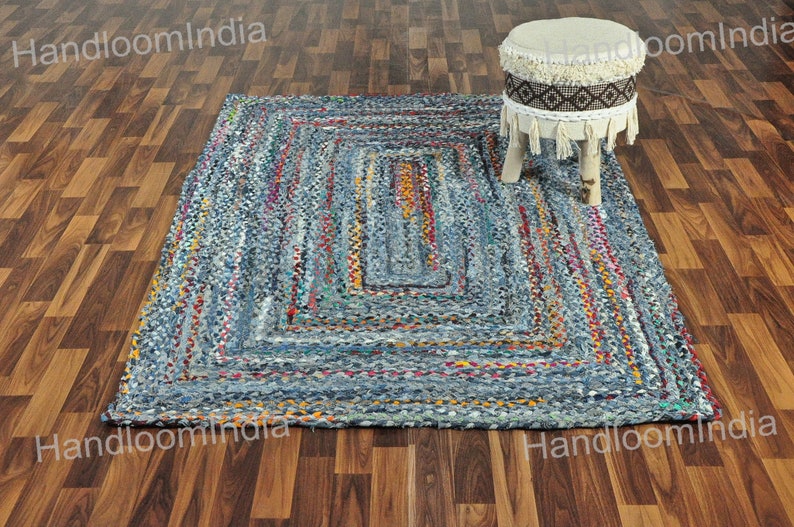 Indoor Rugs, Braided Area Rug, Denim Tufted Rug, Woven Chindi Rug, Hand Knotted Rugs, Eco Friendly Rug, Kids Playing Mat, Custom Size Rugs