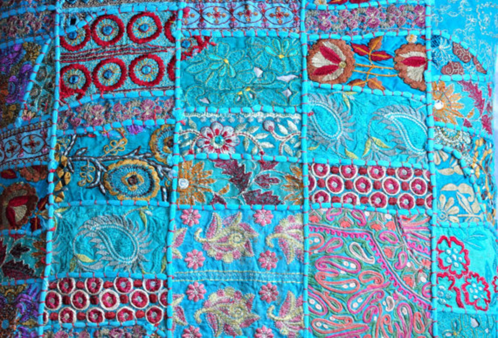 24x24 Turquoise Decorative Throw Pillows for Couch Bed Etsy