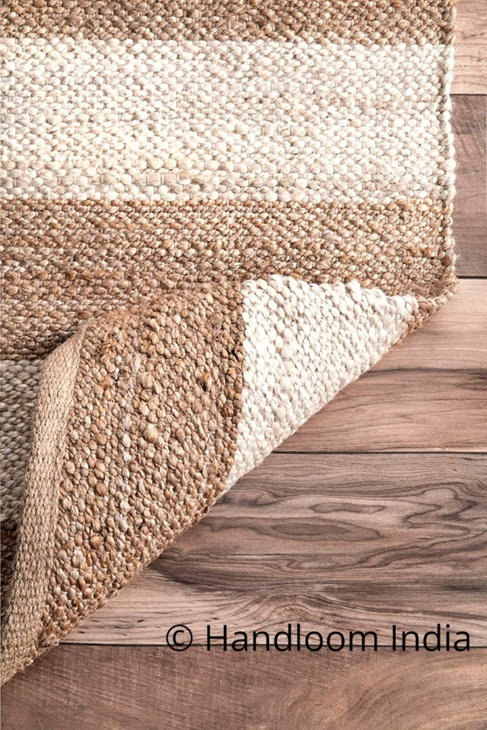 Natural Jute Braided Rugs Runner for Living Room 3 X 10 Ft Etsy