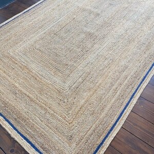 12x15 Extra Large Area Rug for Living Room, Natural Jute Rug, Braided ...
