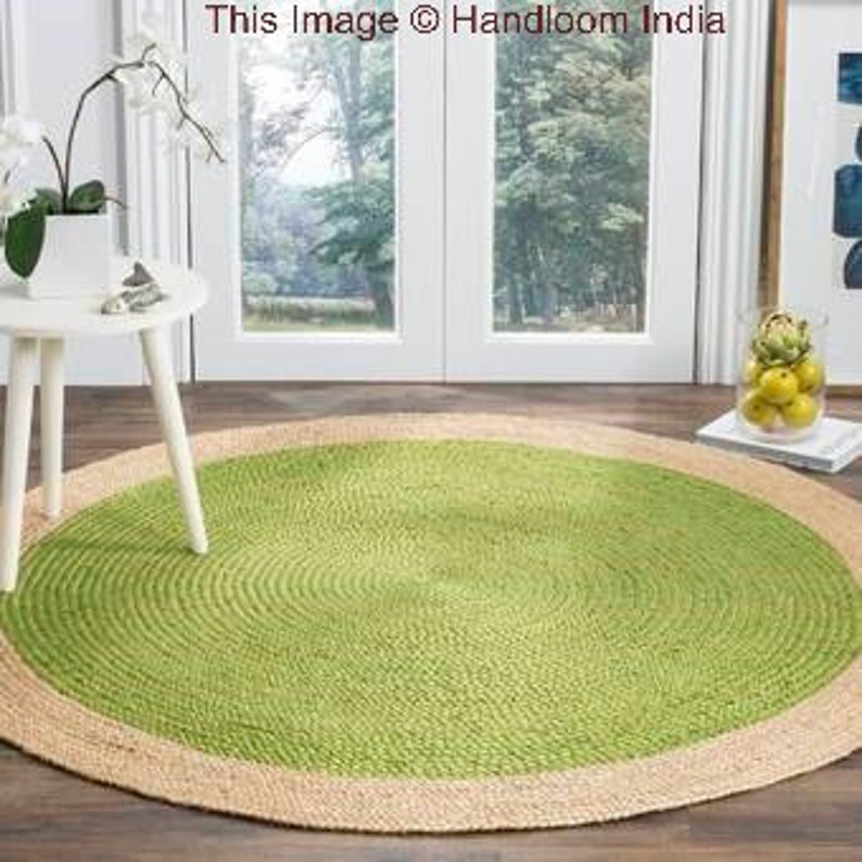 Natural Jute Hand Woven Indoor Outdoor Area Rug Carpet Buy Reversible 5 Feet Round Area Rug For Living Room On Sale Home Living Floor Rugs Commentfer Fr
