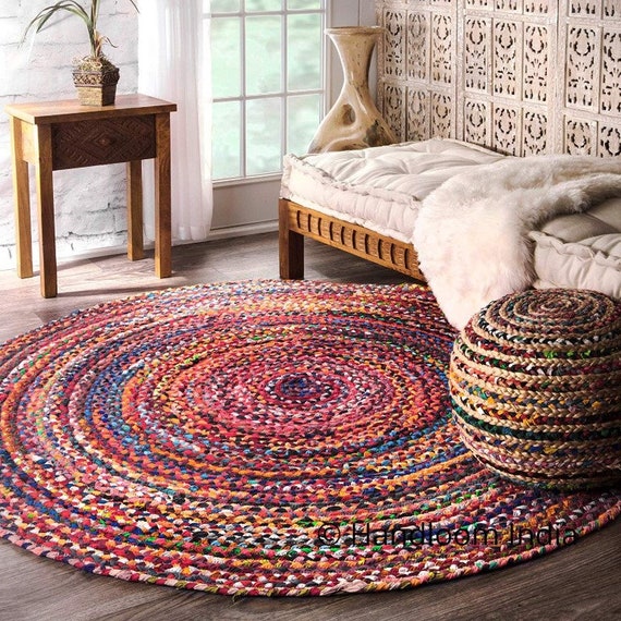  Round Area Rug Soft Bedroom Entryway Foyer Throw Mat