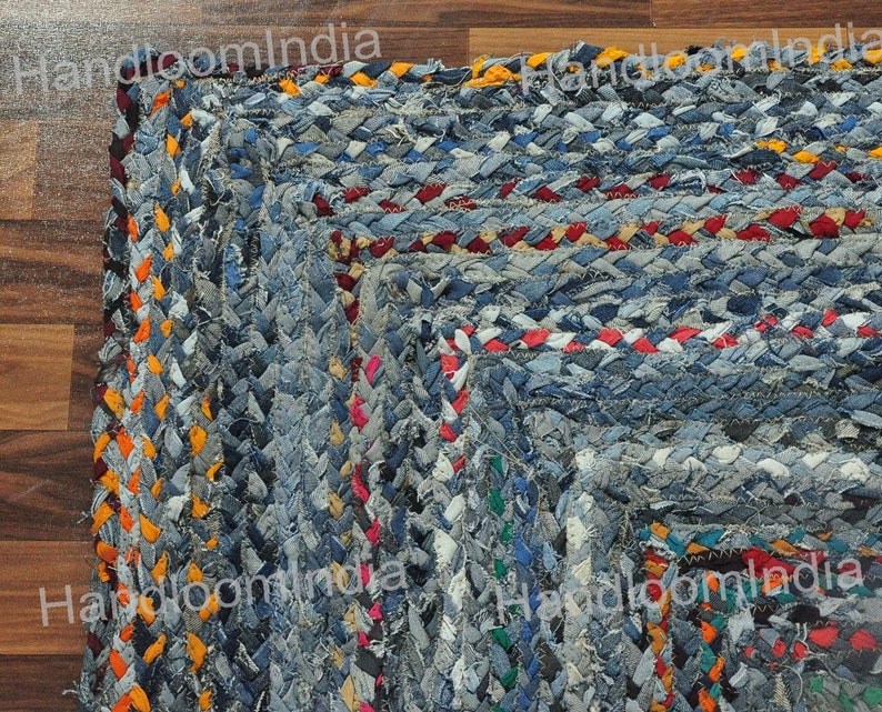Indoor Rugs, Braided Area Rug, Denim Tufted Rug, Woven Chindi Rug, Hand Knotted Rugs, Eco Friendly Rug, Kids Playing Mat, Custom Size Rugs