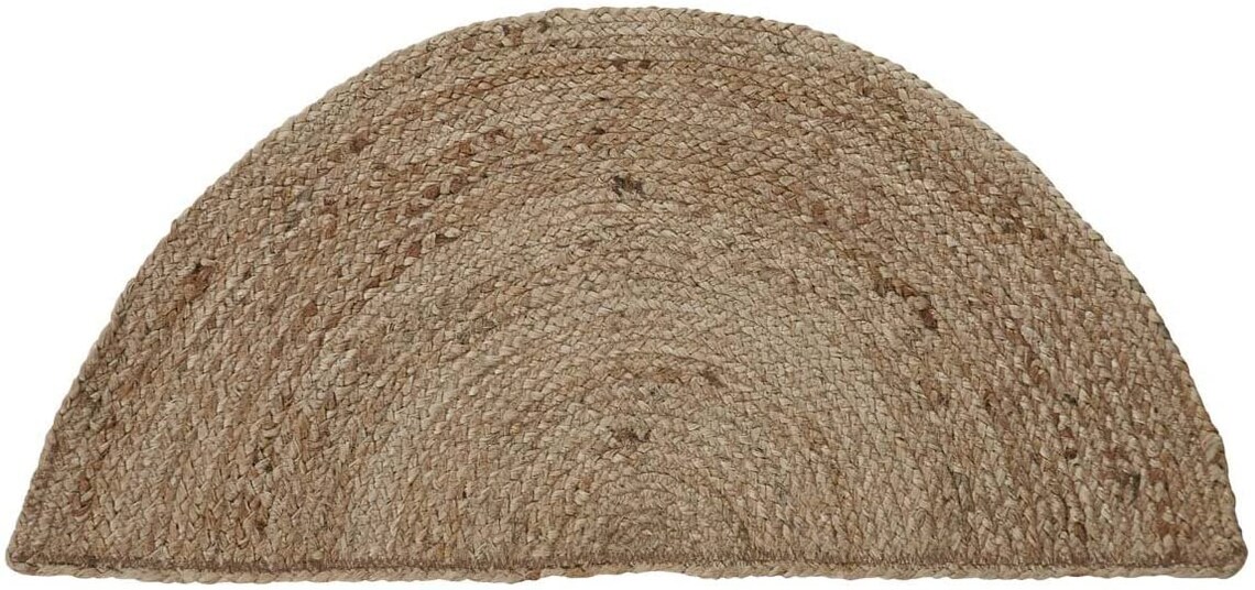 Natural Jute Half Round Door Mats Rugs ON SALE Braided Etsy