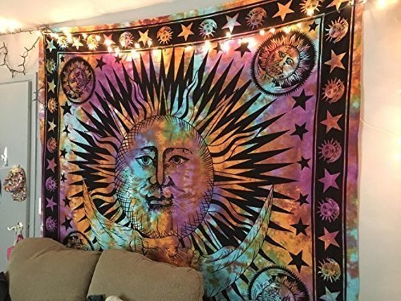 sun and moon tapestry