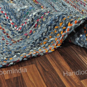 Indoor Rugs, Braided Area Rug, Denim Tufted Rug, Woven Chindi Rug, Hand Knotted Rugs, Eco Friendly Rug, Kids Playing Mat, Custom Size Rugs