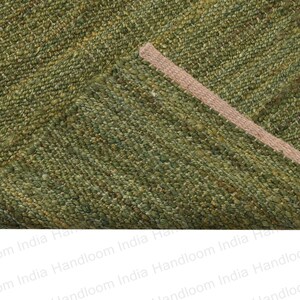 Green Stair Runner, Stair Treads, Woven Hall Runner, Hemp Jute Runner, Large Entry Runner, Long Jute Runner, Sisal Rug Runner, Hemp Runner