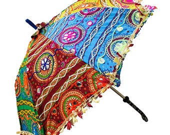 Beach Umbrella Embroidery Design