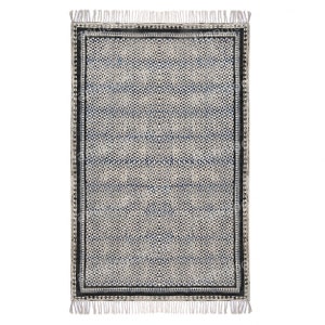 Cotton Washable Rug for Kitchen, Comfy Cotton Rug for Living Room/Dining Room, Machine Washable Rug, Customize Cotton Rug, Block Print Rugs