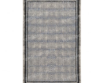 Cotton Washable Rug for Kitchen, Comfy Cotton Rug for Living Room/Dining Room, Machine Washable Rug, Customize Cotton Rug, Block Print Rugs