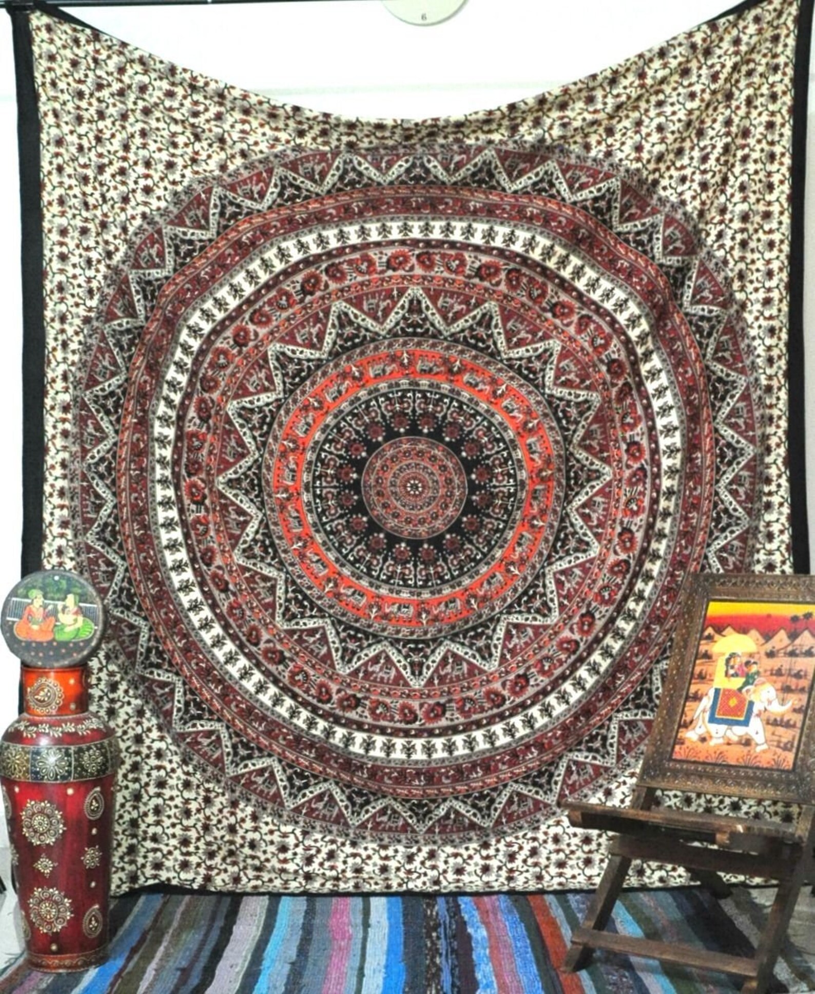 Exclusive Urban Outfitters Tapestry Wall Hanging Christmas Etsy