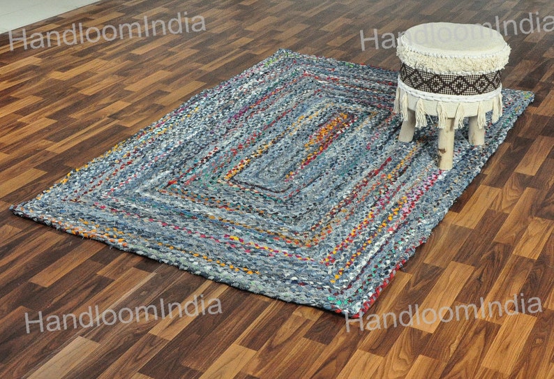 Indoor Rugs, Braided Area Rug, Denim Tufted Rug, Woven Chindi Rug, Hand Knotted Rugs, Eco Friendly Rug, Kids Playing Mat, Custom Size Rugs