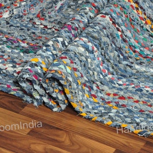 Indoor Rugs, Braided Area Rug, Denim Tufted Rug, Woven Chindi Rug, Hand Knotted Rugs, Eco Friendly Rug, Kids Playing Mat, Custom Size Rugs
